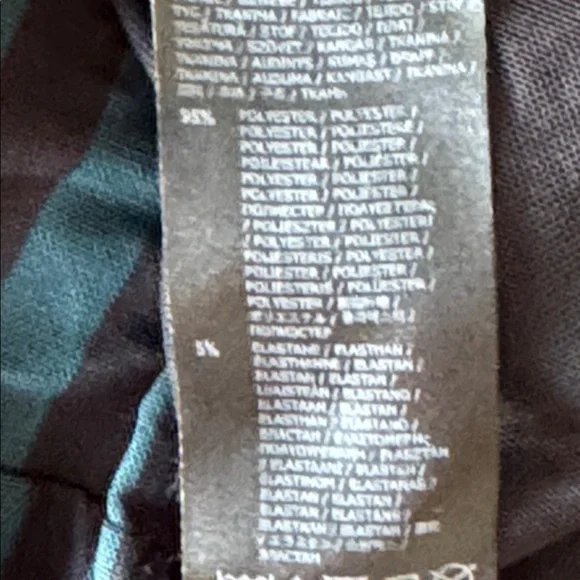 Killstar M green and black striped mesh top - Picture 4 of 6